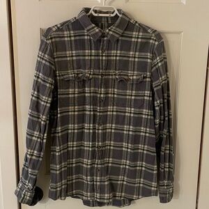 Fjallraven ÖVIK Heavy Flannel Shirt Size L Classic Fit